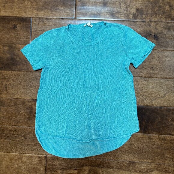 Eileen Fisher | Linen Tee - Picture 1 of 4